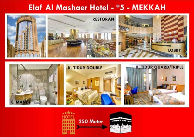 Elaf-Mashaer-Hotel Bintang 5
